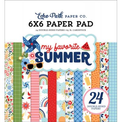 Echo Park My Favorite Summer Designpapiere - Paper Pad